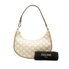 Secondhand Celine Triomphe Coated Canvas Ava Shoulder Bag