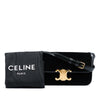 Secondhand Celine Velvet Claude Shoulder Bag