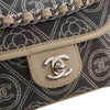 Secondhand Chanel Camellia Printed Canvas Double Side Flap