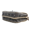 Secondhand Chanel Camellia Printed Canvas Double Side Flap