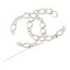 Secondhand Chanel CC Brass Openwork Chain Brooch