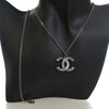 Secondhand Chanel CC Brass Strass Pendant Necklace