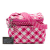 Secondhand Chanel CC Canvas Gingham Lunch Box Shoulder Bag