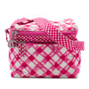 Secondhand Chanel CC Canvas Gingham Lunch Box Shoulder Bag
