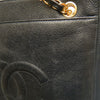 Secondhand Chanel CC Caviar Front Pocket Chain Tote