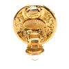 Secondhand Chanel CC Gold Plated Button Clip On Earrings