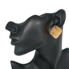 Secondhand Chanel CC Gold Plated Diamond Clip On Earrings