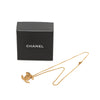 Secondhand Chanel CC Gold Plated Studded Pendant Necklace