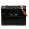 Secondhand Chanel CC Lambskin Snake Chain Flap