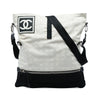 Secondhand Chanel CC New Travel Line Sports Bicolor Nylon Crossbody