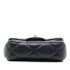 Secondhand Chanel CC Quilted Calfskin Lady Card Holder with Chain Top Handle Bag