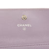 Secondhand Chanel CC Quilted Caviar Flap Card Holder