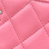 Secondhand Chanel CC Quilted Lambskin Pouch