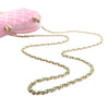 Secondhand Chanel CC Quilted Lambskin Top Handle Phone Holder with Chain