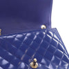 Secondhand Chanel CC Quilted Patent Square Flap