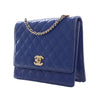 Secondhand Chanel CC Quilted Patent Square Flap