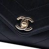 Secondhand Chanel Chevron Calfskin Stitched Coco Belt Bag