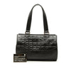 Secondhand Chanel Chocolate Bar Lambskin Barrel Shoulder Bag