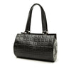Secondhand Chanel Chocolate Bar Lambskin Barrel Shoulder Bag