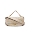Secondhand Chanel Chocolate Bar Tweed Mademoiselle Satchel