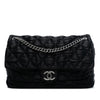 Secondhand Chanel Extra Large CC Quilted Satin Single Flap