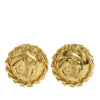 Secondhand Chanel Gold Plated Mademoiselle Clip On Earrings