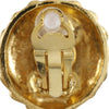 Secondhand Chanel Gold Plated Mademoiselle Clip On Earrings