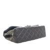 Secondhand Chanel Jumbo Classic Striped Patent Double Flap