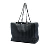 Secondhand Chanel Large Lambskin Vertical Quilted Mademoiselle Tote