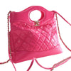Secondhand Chanel Large Quilted Glazed Calfskin 31 Shopping Bag