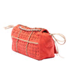 Secondhand Chanel Laser Cut Fringe Suede Flap