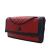 Secondhand Chanel Medium CC Bicolor Quilted Lambskin Grosgrain Single Flap