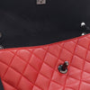 Secondhand Chanel Medium CC Bicolor Quilted Lambskin Grosgrain Single Flap