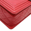 Secondhand Chanel Medium Chevron and Diamond Quilted Lambskin Boy Flap