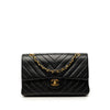 Secondhand Chanel Medium Classic Chevron Lambskin Double Flap