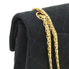Secondhand Chanel Medium Classic Jersey Bijoux Chain Double Flap