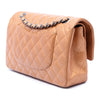 Secondhand Chanel Medium Classic Metallic Caviar Double Flap