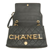 Secondhand Chanel Medium Quilted Lambskin Logo Enchained Flap