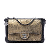 Secondhand Chanel Metallic and Quilted Lambskin Mineral Nights Clutch On Chain