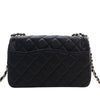 Secondhand Chanel Mini CC Quilted Shiny Lambskin Half Flap