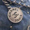 Secondhand Chanel Mini Denim Studded 22 Handbag