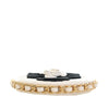 Secondhand Chanel Mini Lambskin Round Camellia Clutch
