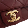 Secondhand Chanel Mini Quilted Calfskin Crystal Pearls Chain Flap