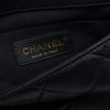 Secondhand Chanel Mini Quilted Lambskin Oval Logo Chain Top Handle Flap