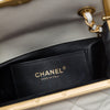 Secondhand Chanel Mini Quilted Lambskin Paris Monaco Kiss Lock Vanity Bag