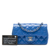 Secondhand Chanel Mini Rectangular Classic Patent Single Flap