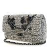 Secondhand Chanel Mini Tweed Garden Party Reissue 2.55 Double Flap 224