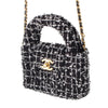 Secondhand Chanel Nano Tweed Kelly Clutch on Chain
