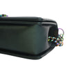 Secondhand Chanel Old Medium Quilted Iridescent Goatskin Rainbow Hardware Boy Flap