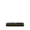 Secondhand Chanel Quilted Iridescent Lambskin Tartan Button Wallet On Chain